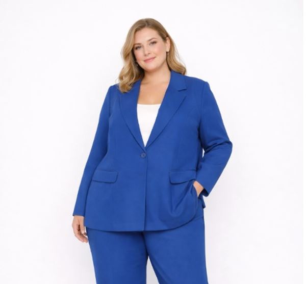 Immagine di CURVY GIRL ELEGANT TAILORED BLAZER